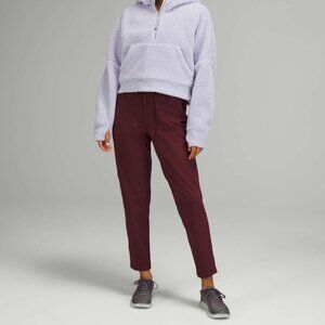 Lululemon Stretch High-Rise Pant 7/8 Length Red Merlot